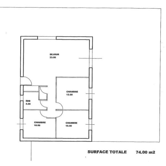  AGENCE BARRYS IMMOBILIER : House | FRONTIGNAN (34110) | 74 m2 | 270 000 € 